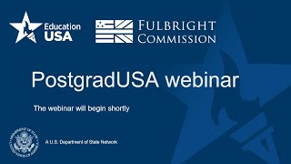 Fulbright-EducationUSA webinar: Postgrad Study in the USA