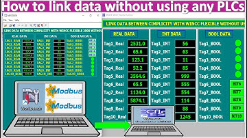 How to link data between SCADA & HMI without using any PLCs