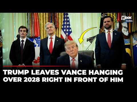 'We Have Never Talked...': Trump Humiliates Vance With 2028 Endorsement Snub | US News