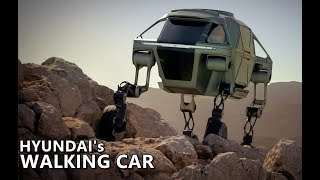 Hyundai Walking Robot Car - Full Demo