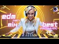 EDM Mashup Mix 2025 🔥 Vol.4 🎧 | 🎶 Party Mix Electro House Techno Music Best EDM Trance Party