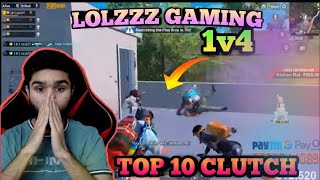 10 Clutches Of Godl Lolzzz Bgmi Highlight - Funny Gaming Highlights