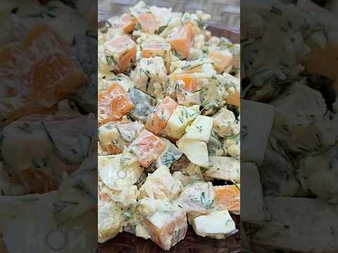Всего 4 ингредиента! Вкуснейший Салат на каждый день и на праздничный стол. Съедается моментально