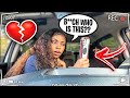 MY “EX” CALLED ME WHILE I WAS WITH MY NEW GIRL!👀💔*LOVE TEST*