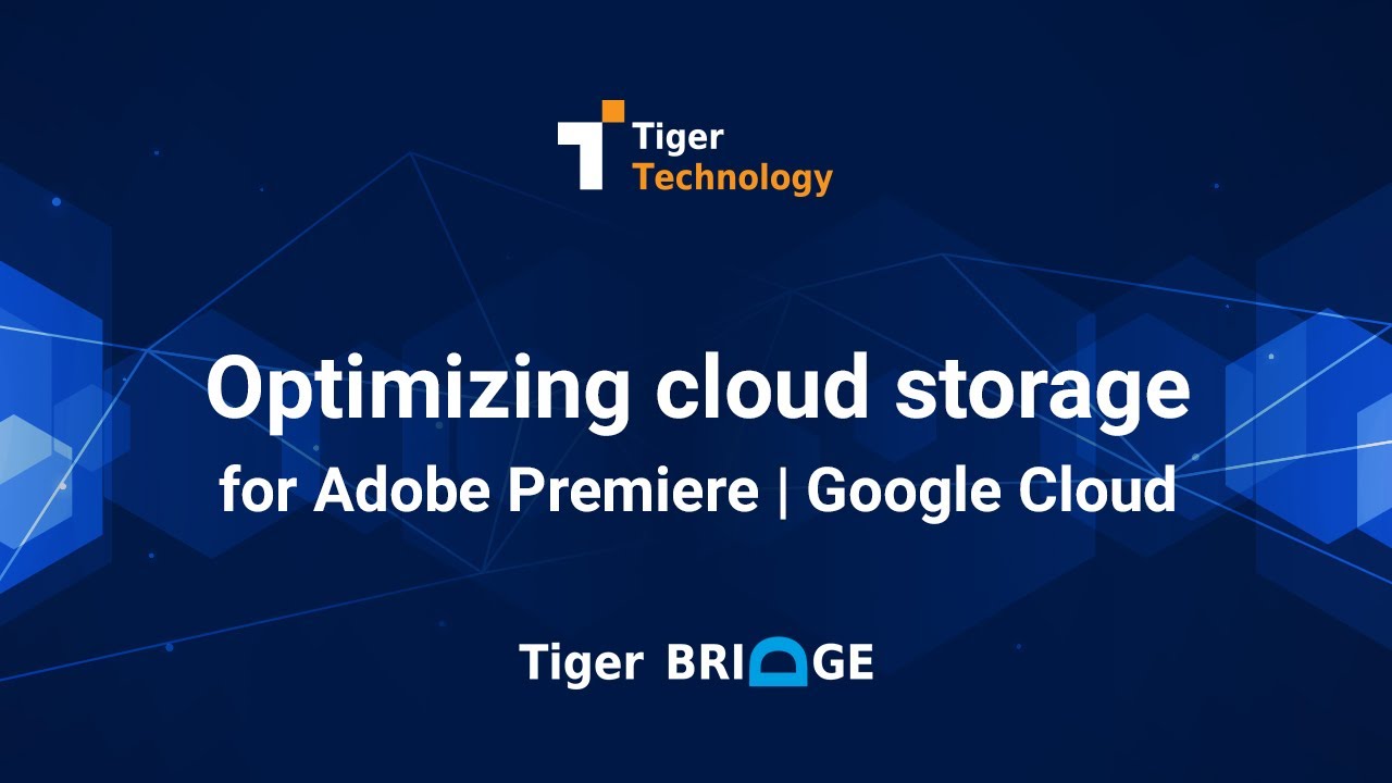 Optimizing cloud storage usage for Adobe Premiere in Google Cloud