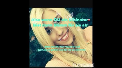 Wählt  Bibi für die KCA 2015💚