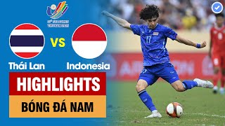 Highlights U23 Thái Lan vs U23 Indonesia | Siêu phẩm - Xô xát cực mạnh - 2 phút 4 người bị đuổi