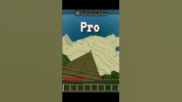 Noob vs Pro vs Hacker in mlg #minecraft #noobvsprovshacker #technogamerz #shorts