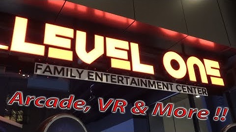 Level One Arcade, Ticket Machines & VR 😎.. In Bergen op Zoom