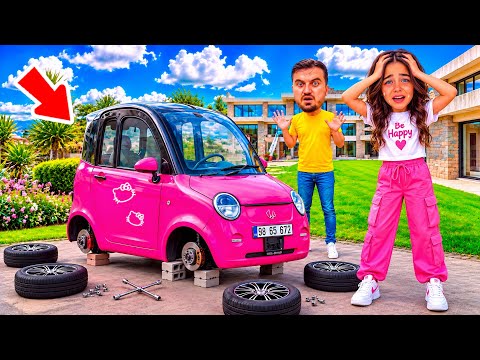 ELIF TINY CAR'S WHEELS HAVE BEEN REMOVED !!