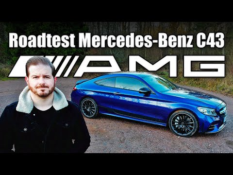 mercedes-benz-c43-amg-coupe-road-test-review-facelift-2019,-0-60-time,-sound-clips,-whats-new?