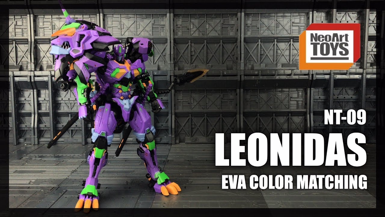 NeoArt Toys NT-09 LEONIDAS Beast Muscle EVA Color Matching - YouTube