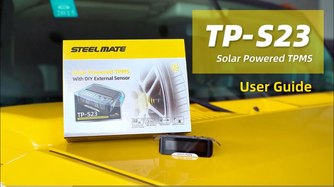 Setting S23 Eksternal Sensor TPMS STEELMATE 