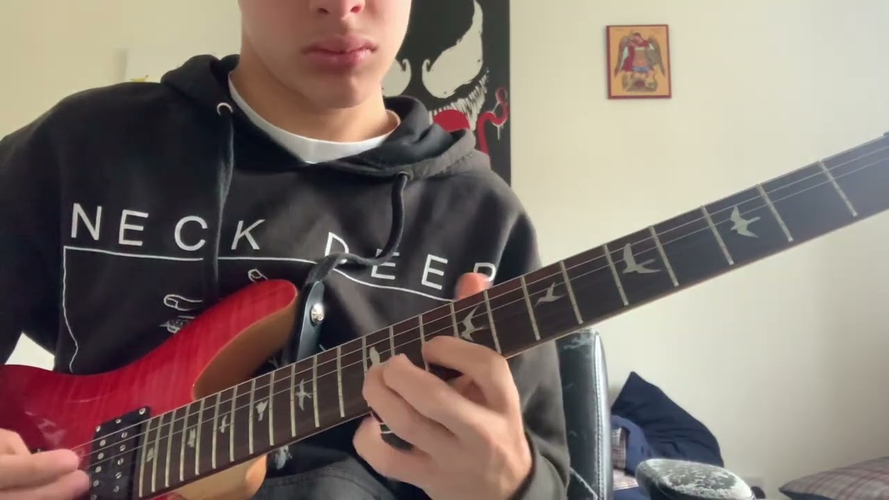 Improvised power metal E major shredding// shoutout to 