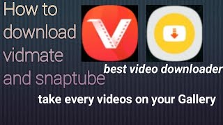 How to download best video downloader real vidmate and real snap tube. Very easy.  😀 screenshot 5
