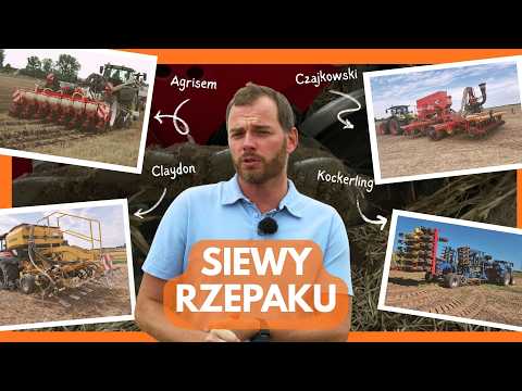 How are you planting rapeseed this year? Sowing technologies. Claydon, Agrisem, Kockerling, Czajk... thumbnail