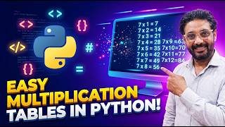 Learn Python: Generate Multiplication Table of Any Number