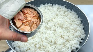 Do you have rice and canned tuna at home? 3Top recipes! So simple, delicious # 233