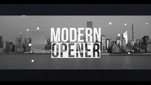 Dynamic Urban Opener (After Effects Template) ★ AE Templates