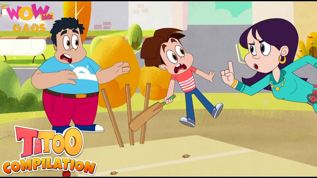 Titoo Ki Masti Aur Shararat | Titoo Funny Cartoon Compilation | Hindi Cartoon for Kids #titoo