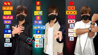 【TikTok medley】dance tutorial TAKAHARU emoji challenge trend 2022