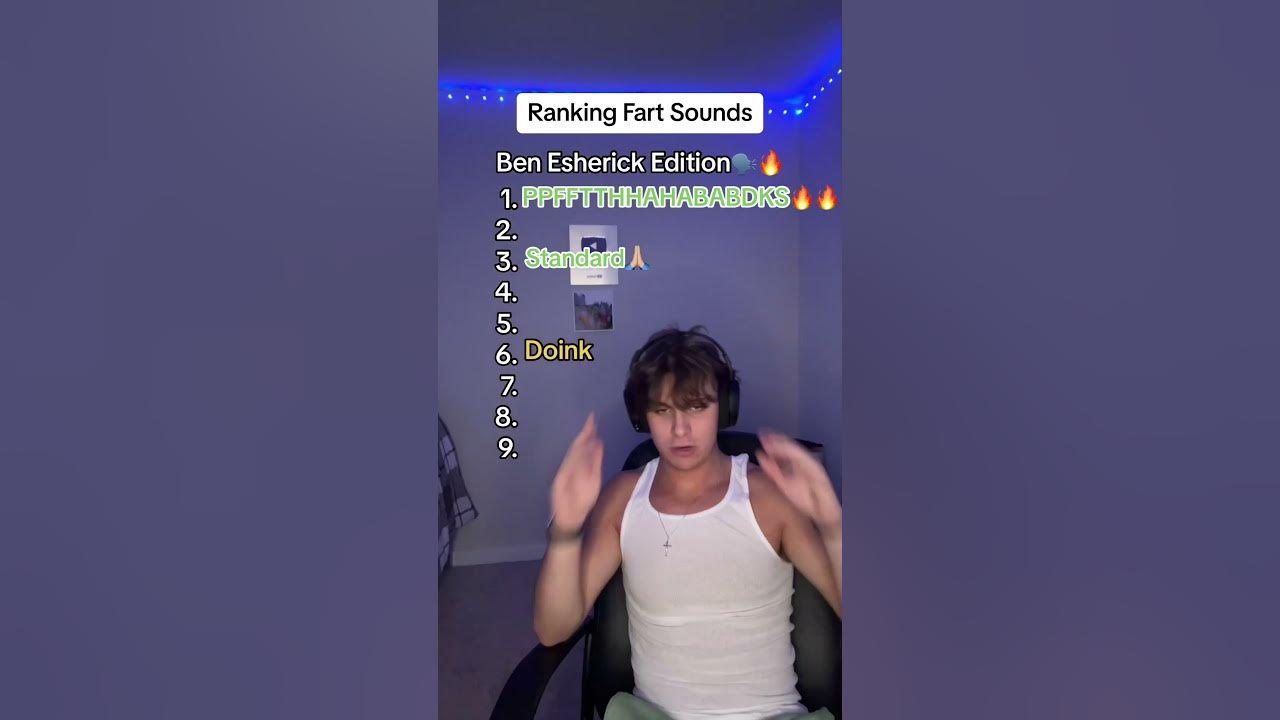 Ranking Fart Sounds