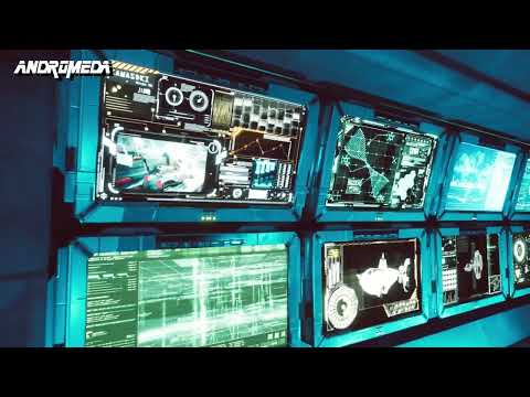 ANDROMEDA 【CUT 20240211】宇宙船司令室 3DCG CGアニメ 4K60fps