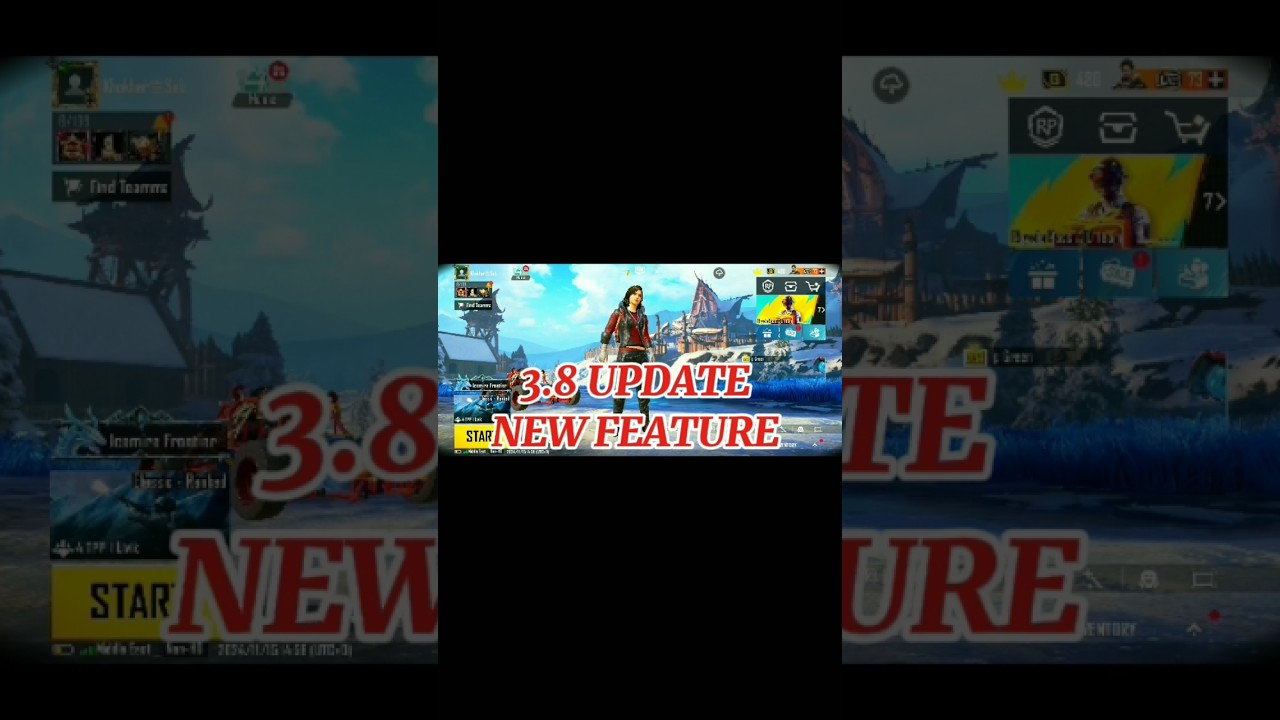 3.8 Update New Features Pubg mobile