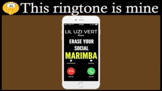 Latest iPhone Ringtone - Erase Your Social Marimba Remix Ringtone - Lil Uzi Vert Resimi