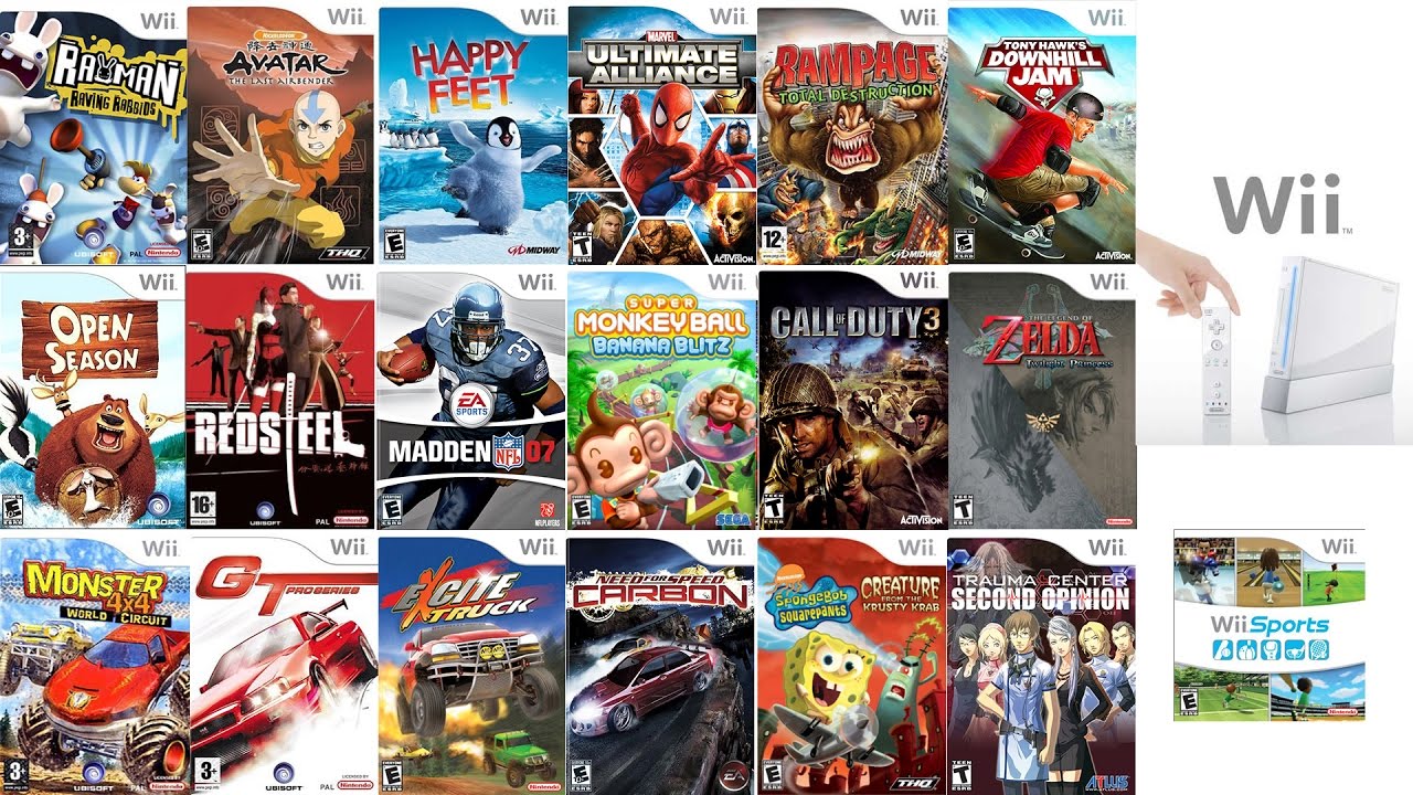 wii video games