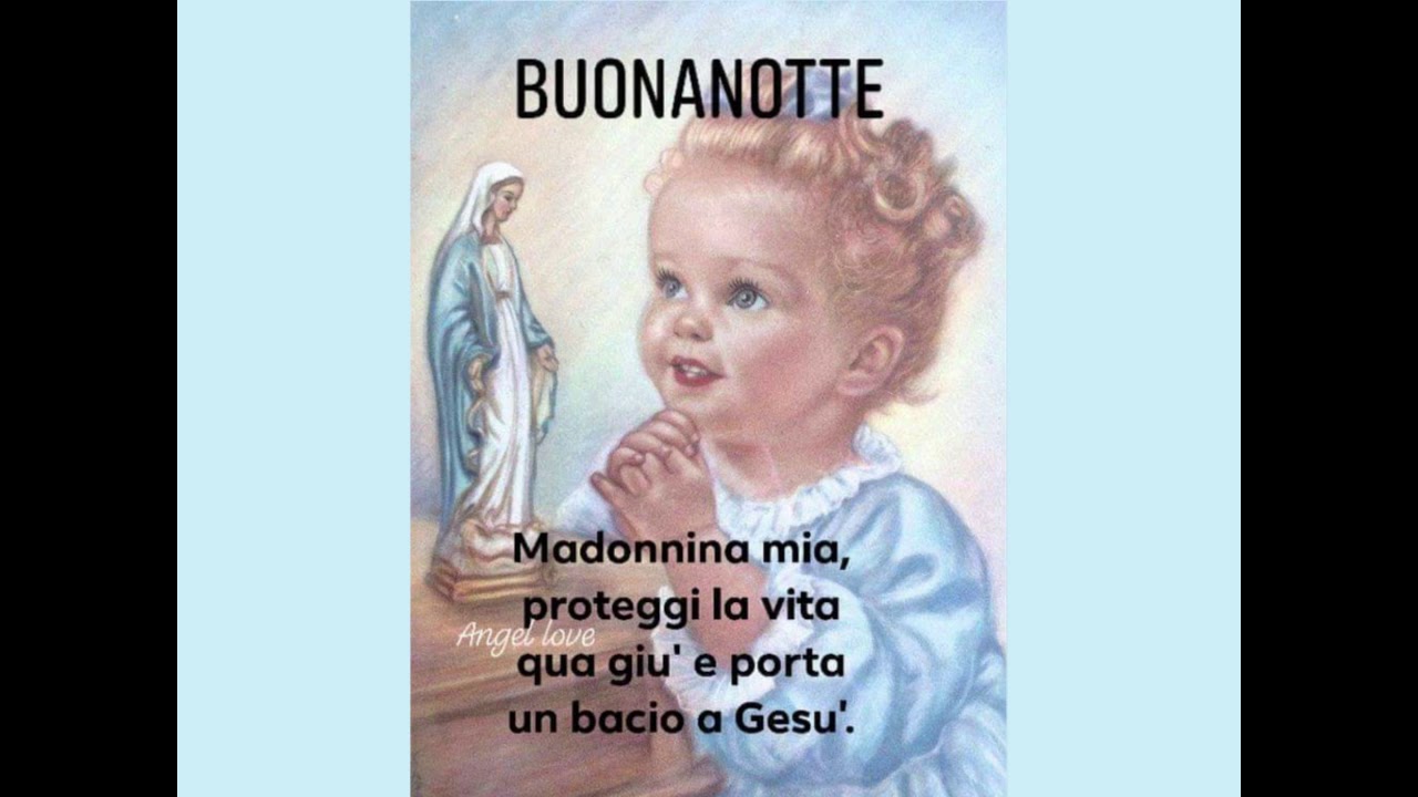 Buona Notte Vergine Maria Benvenuti Nella Nostra Fraternita Francescana Dell Immacolata Al Vomero
