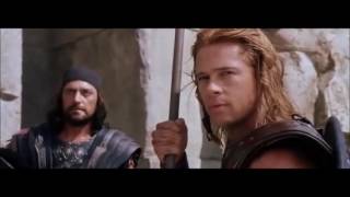 Troy Achilles's spear throw scene HD screenshot 5