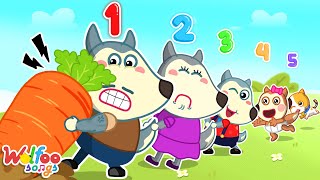 Pull Out the Big Carrot  Five Little Ducks  Nursery Rhymes  Funny Kids Songs  Baby Lucy
