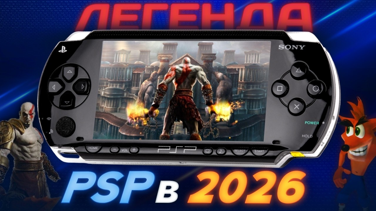 PSP СПУСТЯ 20 ЛЕТ ВСЁ ЕЩЁ ЕБ*Т | Стоит ли покупать PlayStation Portable в 2026 году? | Обзор