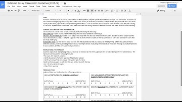 EE PRESENTATION (IB EXTENDED ESSAY)