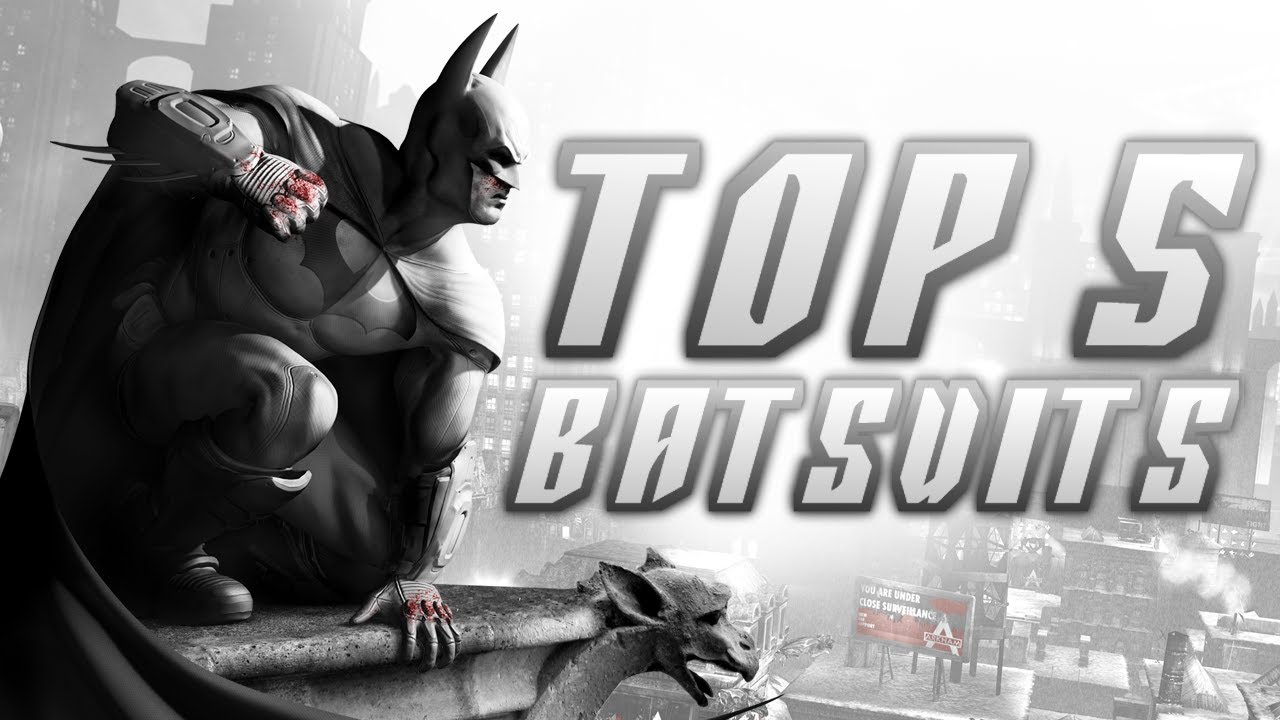 Top 5 Batsuits in Batman: Arkham City