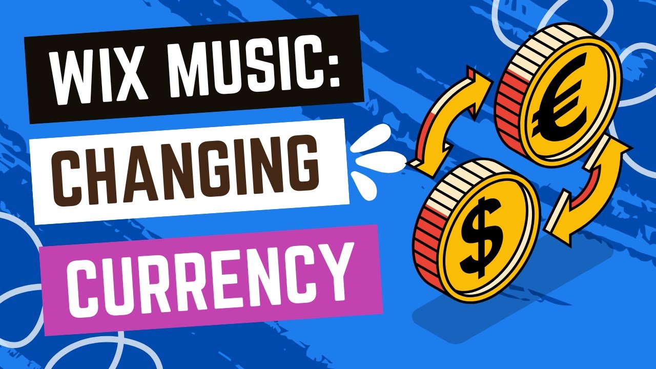 Wix Music: Changing Your Currency