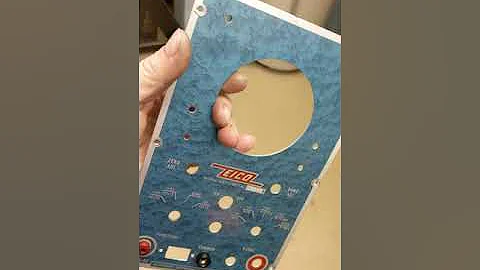 Eico 221 VTVM Restoration- Part 2