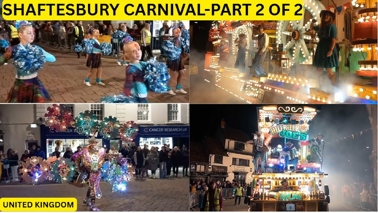 SHAFTESBURY CARNIVAL ILLUMINATED PARADE | PART 2 OF 2 | SEPTEMBER 27 2025 | UK | BINU
