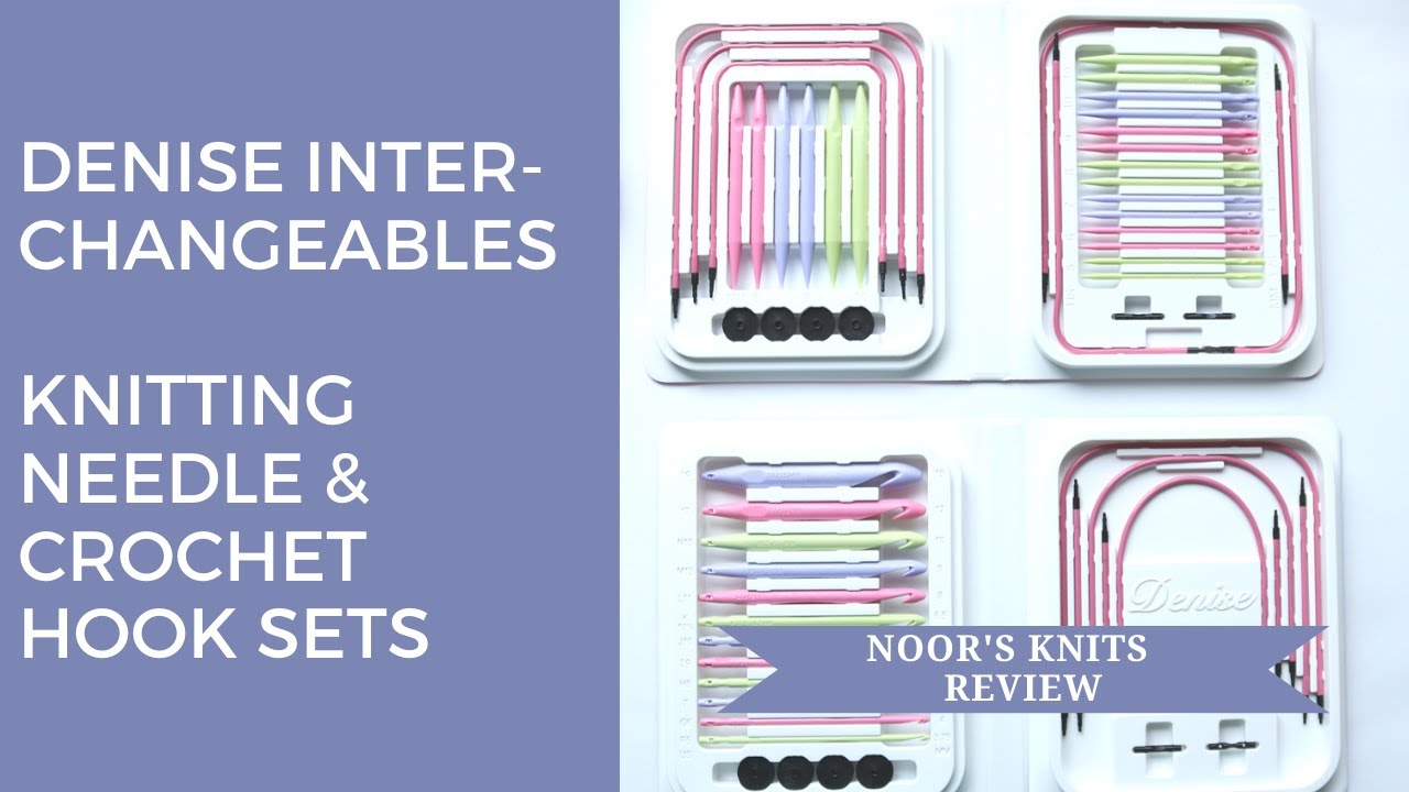 Denise Pink Interchangeable Knitting Needles Set - Denise - Great