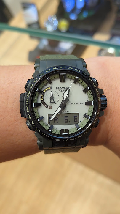 Casio Pro Trek PRW-6ILD-3 #casio #wristwatch #watch