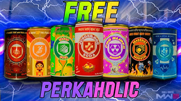 HOW TO GET A FREE PERKAHOLIC IN UNDER 3 MINUTES- MW3 ZOMBIES