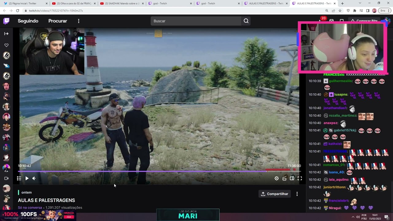 MARI SE EMOCIONA E CHORA PELAS PESSOAS QUE ENTRARAM NA FRANÇA 4.0 | Cortes da Marifps
