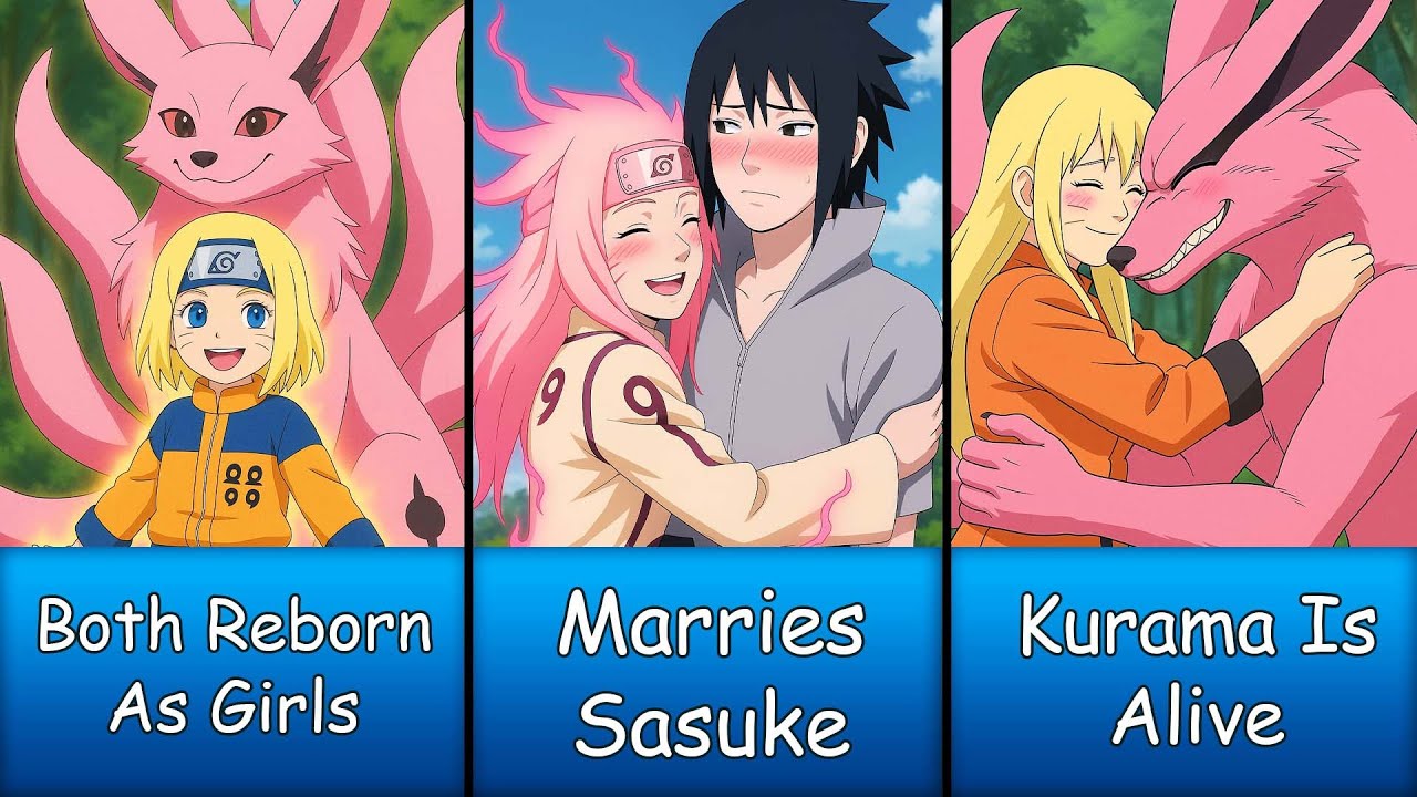 What If Both Naruto And Kurama Were Girls?