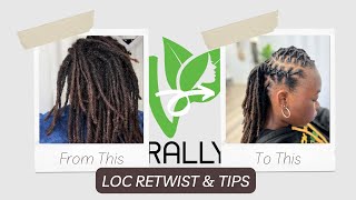 Loc Maintenance, Retwist, &amp; Good Tips!