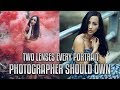 Two LENSES every PORTRAIT photographer should own!