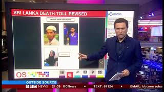 Death Toll revised (Sri Lanka) - BBC News - 25th April 2019 Death Toll revised (Sri Lanka) - BBC News - 25th April 2019