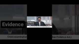 Section 137 In Tha Evidence Act....