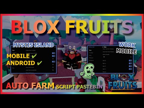 BLOX FRUITS Script Mobile UPDATE 17.3 AUTO FARM | MASTERY | AUTO RAID | SEABEAST (MIRAGE ISLAND) 🐯🍩