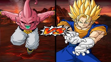 Dragon Ball Z: Budokai Tenkaichi 3 - Kid Buu VS Super Vegito [COM VS COM]